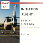 Initiation flight Colibri - 30 minutes